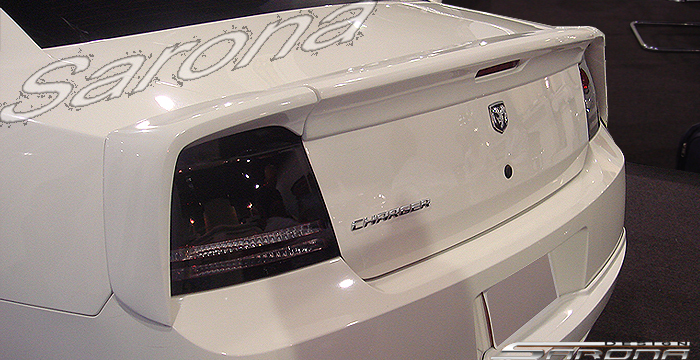 Custom Dodge Charger  Sedan Trunk Wing (2005 - 2010) - $450.00 (Part #DG-034-TW)